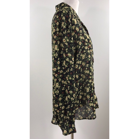 La Donna Sheer Floral Long Sleeve - Picture 2 of 7